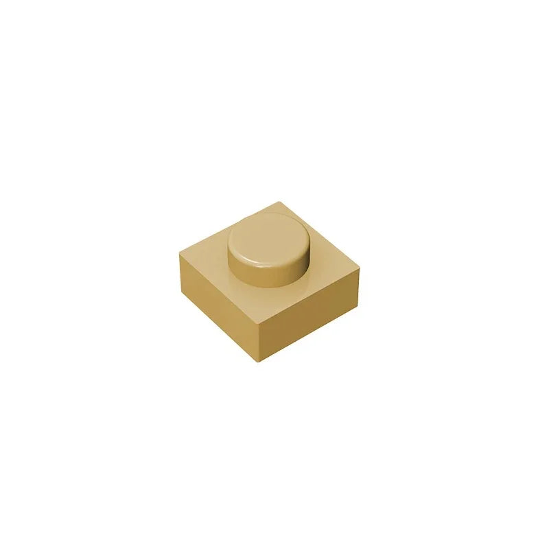 Gobricks GDS-501 Plate 1 x 1 | Compatible Building Block for Creative Builds