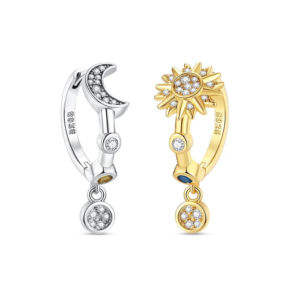 925 Sterling Silver Earrings | Women's Trendy Stud and Hoop Jewelry with Cubic Zirconia