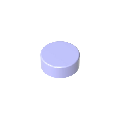 Gobricks GDS-612 Flat Tile 1x1 Round | Compatible Building Block