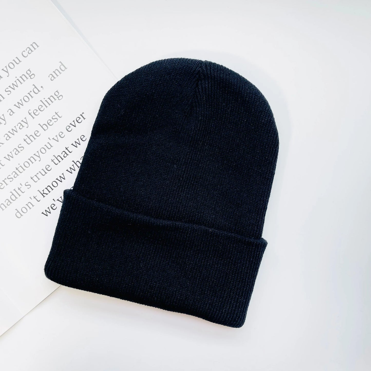 MLFO Colorful Knit Beanie with Ear Flaps | Unisex Winter Hat
