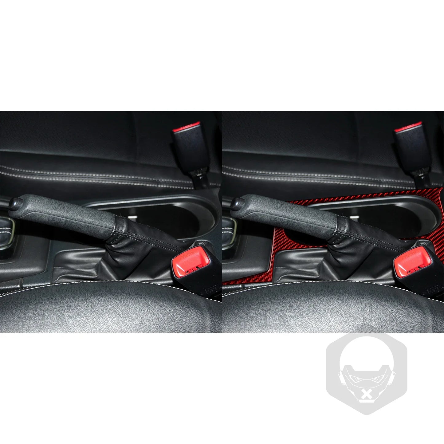 For Subaru Forester 2013 2014 2015 2016 2017 2018 Accessories Carbon Fiber Interior Central Control Gear Trim Sticker