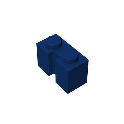Gobricks GDS-798 Brick 1x2 with Groove | Compatible Building Block for DIY Sets