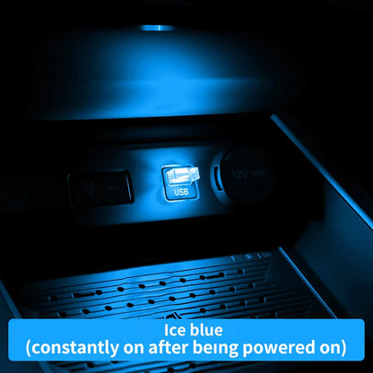Car USB Atmosphere Light | LED Touch Control Interior Decoration Lamp
