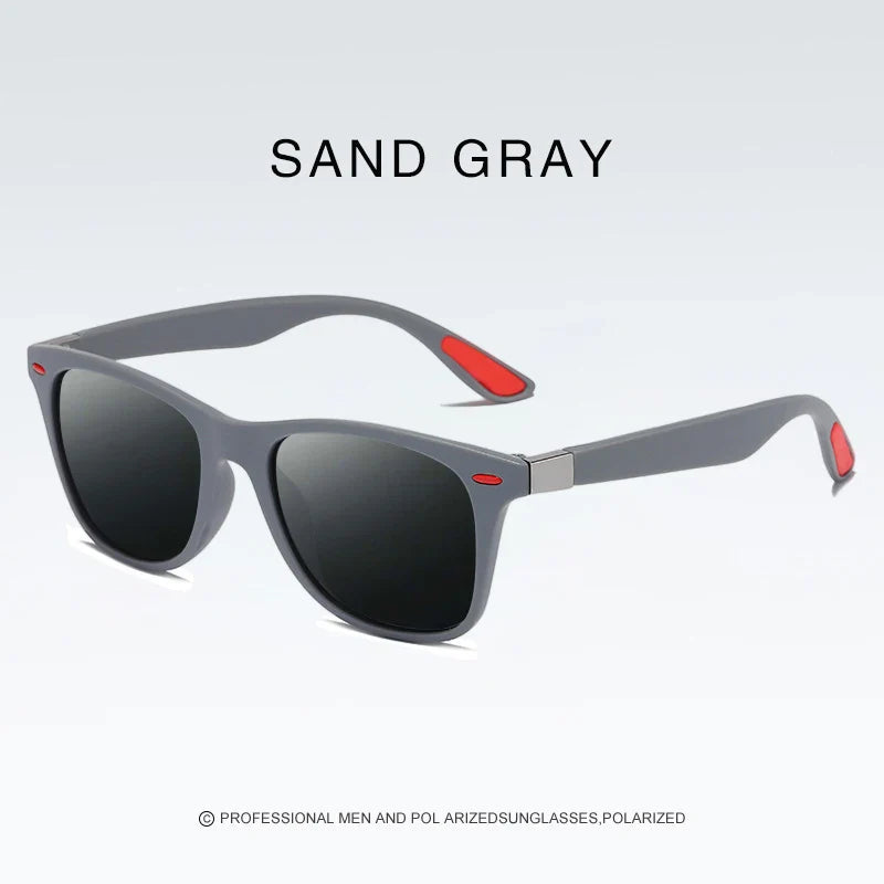 Retro Rectangle Sunglasses UV400 – Vintage Driver Sport Shades for Men & Women