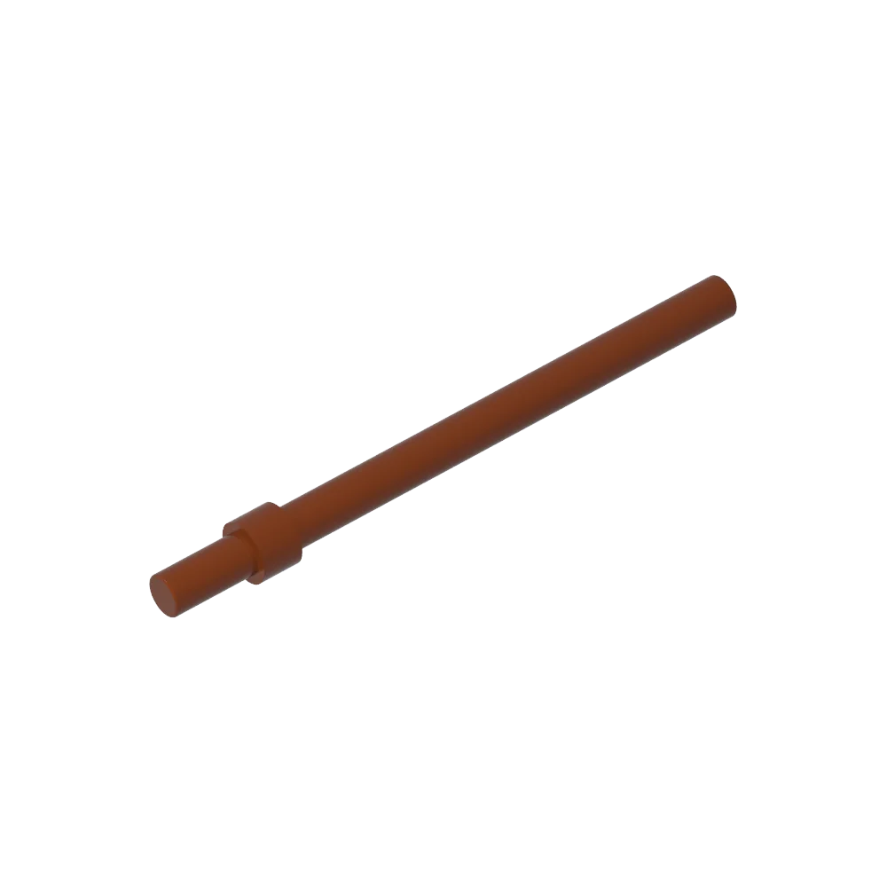 Gobricks GDS-905 Bar 6L with Stop Ring | Technical Building Block Piece Compatible with Lego 63965