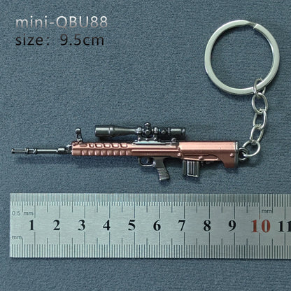 Mini Keychain Pendant 98k Alloy Gun Model | PUBG Battlefield Gift for Men