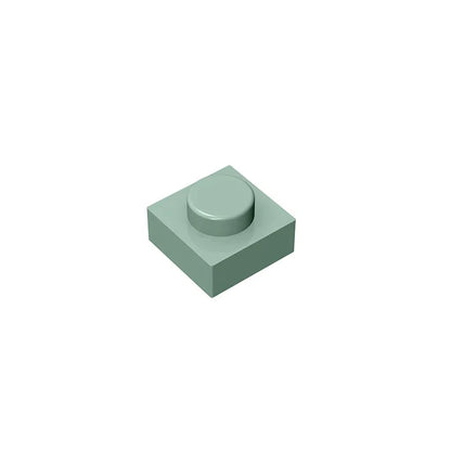 Gobricks GDS-501 Plate 1 x 1 | Compatible Building Block for Creative Builds