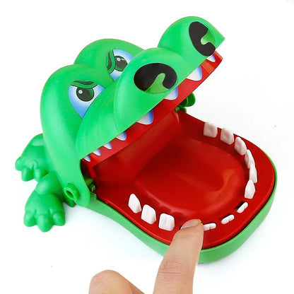 Bite Finger Crocodile Pinch Toy | Classic Family Game for Stress Relief and Party Fun