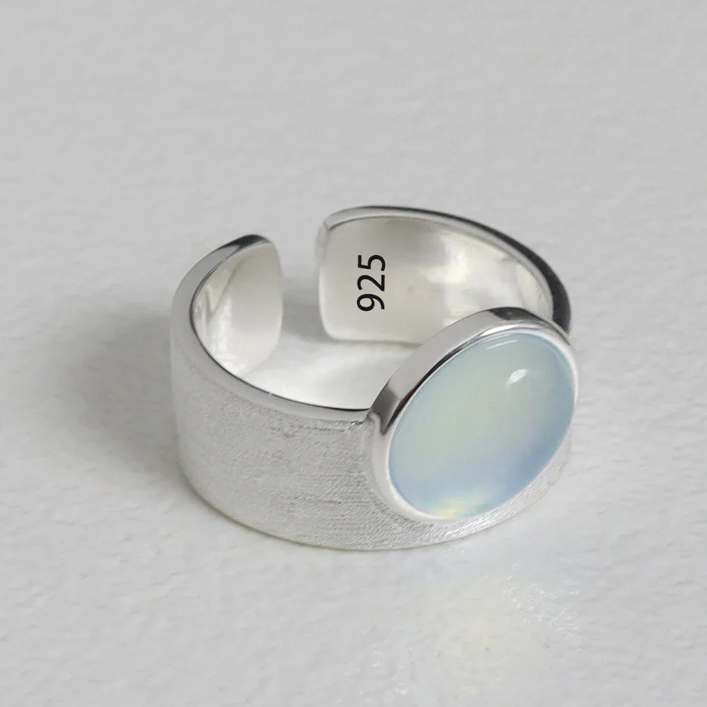 VENTFILLE 925 Sterling Silver Flower Lace Ring | Korean Fashion Adjustable CZ Ring