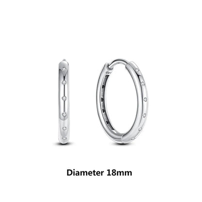 925 Sterling Silver Earrings | Women's Trendy Stud and Hoop Jewelry with Cubic Zirconia
