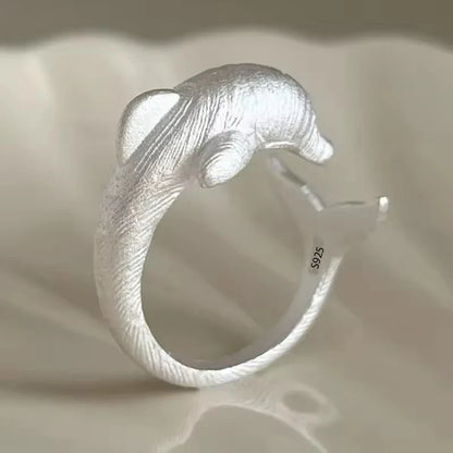 VENTFILLE 925 Sterling Silver Flower Lace Ring | Korean Fashion Adjustable CZ Ring