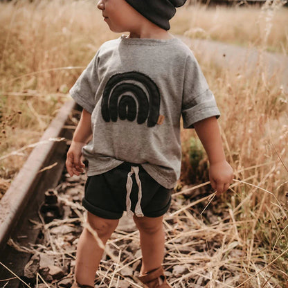 Kids Cotton Short Sleeve T-Shirt – Soft Casual Tee for Babies and Toddlers, Unisex Summer Wear