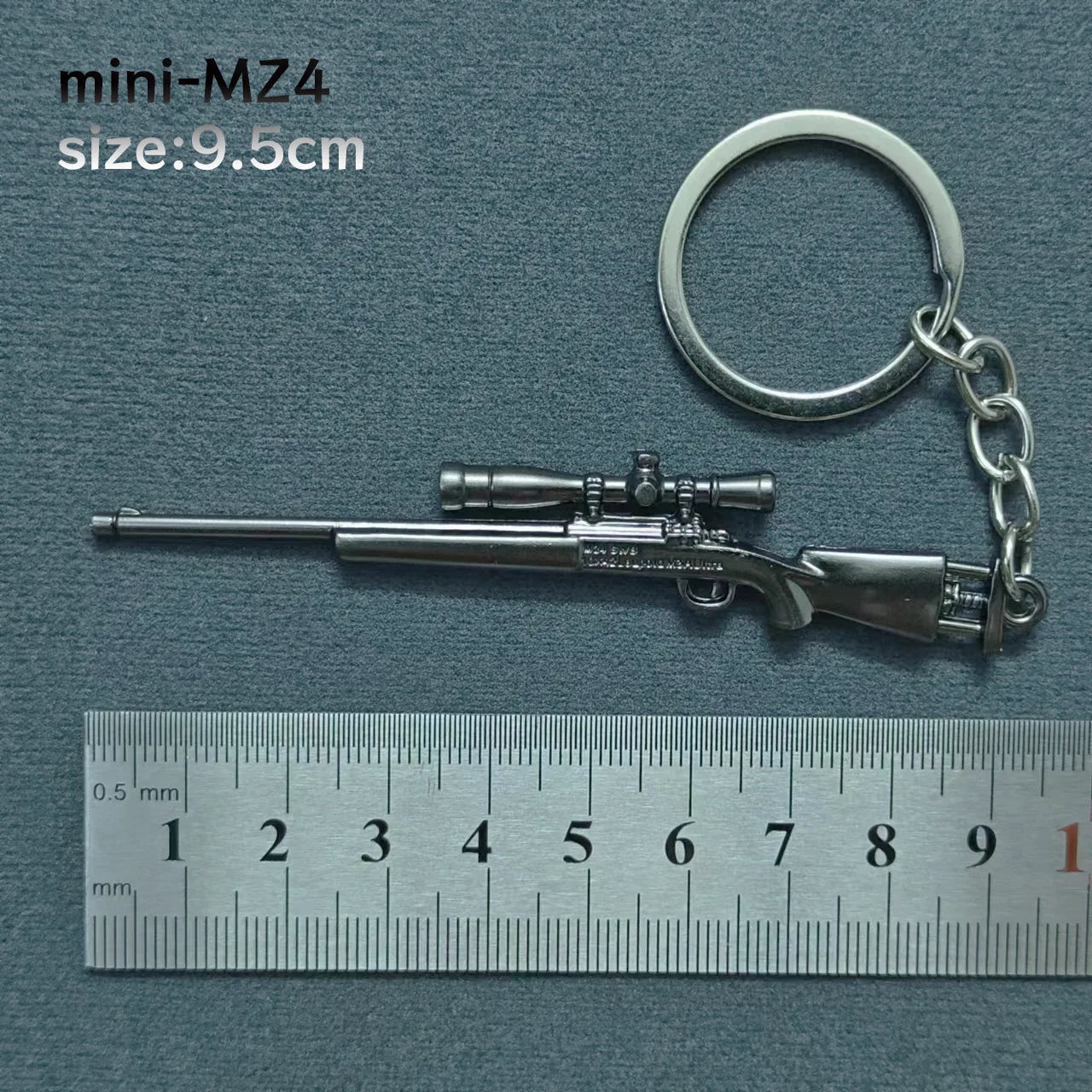 Mini Keychain Pendant 98k Alloy Gun Model | PUBG Battlefield Gift for Men