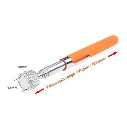 Telescopic Magnetic Pickup Tool | Mini Portable Retractable Magnet Pen for Screws and Bolts