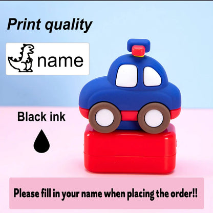 Custom Creative Cartoon Name Stamps | Personalized Seals for School Uniforms and Signatures