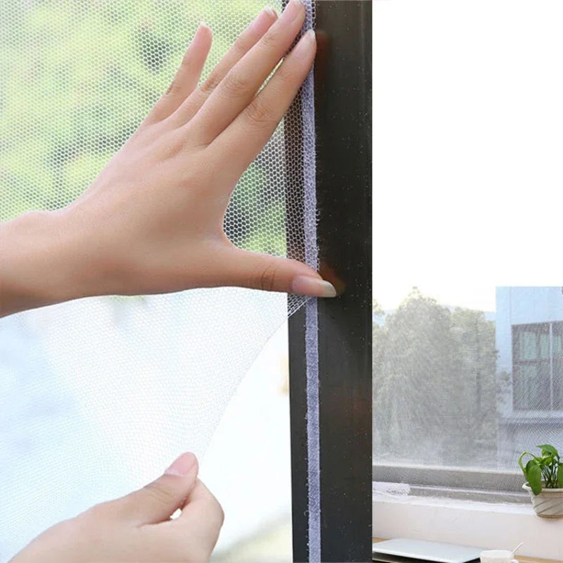 DIY Mosquito Net for Windows & Doors | Self-Adhesive Insect Screen Mesh