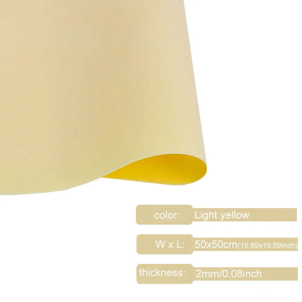 Colorful EVA Foam Sheets 2mm | 50x50cm Craft Foam Paper for DIY Projects