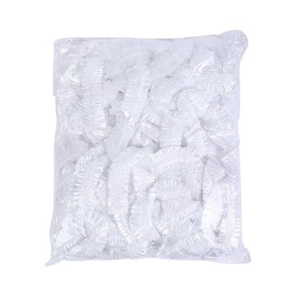 100PCS Disposable Food Cover Plastic Wrap | Kitchen Stretch Film for Bowls and Cups