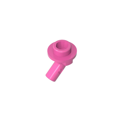Gobricks GDS-2192 Bar, Angled with Stud on End | Compatible with Lego 65578 Technical Building Block