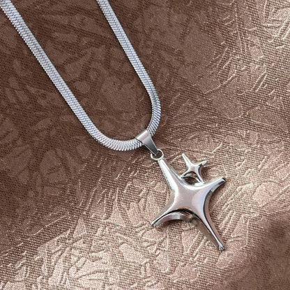Stainless Steel Jesus Cross Necklace | Christian Pendant Jewelry for Men and Women