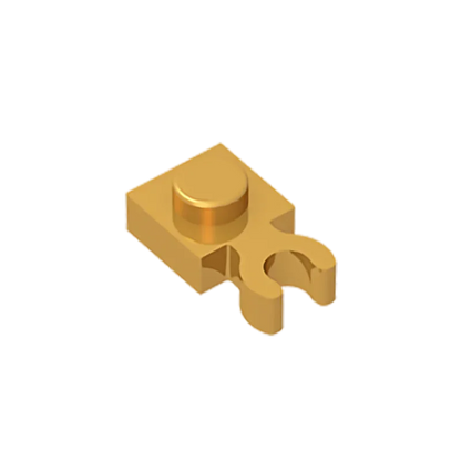 Gobrick GDS-814 PLATE 1X1 W. HOLDER | Building Block for DIY Creations