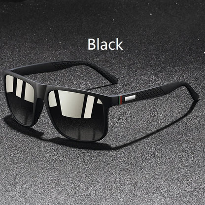 Colorful Striped Classic Sunglasses for Men & Women – UV400 Mirror Lens Driving & Travel