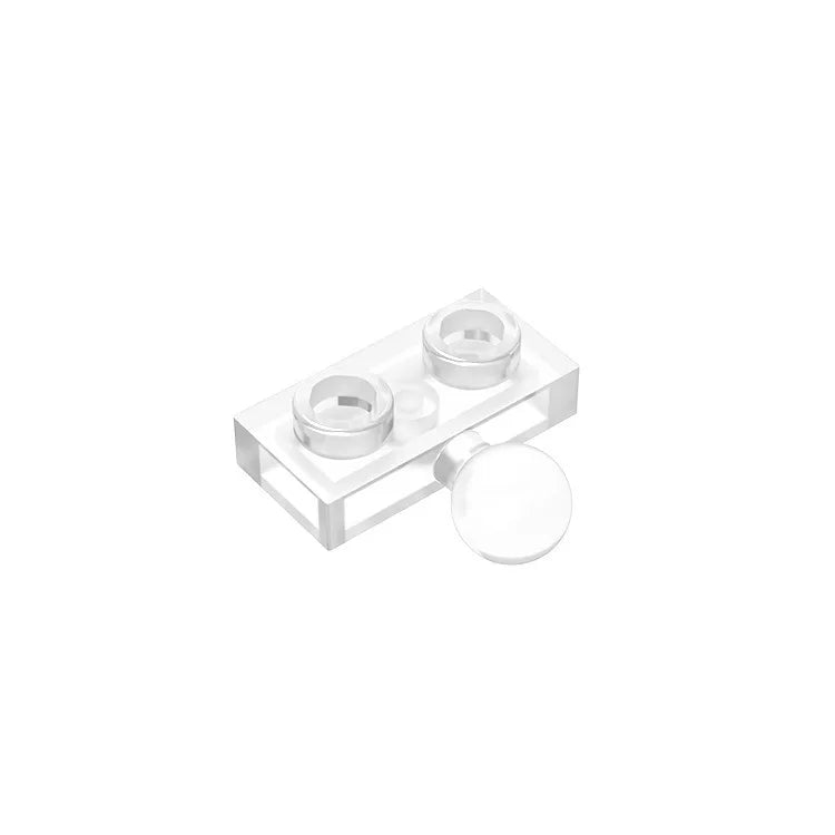 Plate, Modified 1 x 2 with Tow Ball on Side | Gobricks Building Block