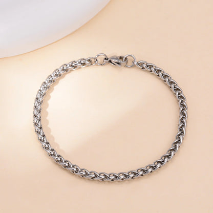 Stainless Steel Keel Link Chain Necklace for Men Women | Unisex Hip Hop Chain 16-40 inch