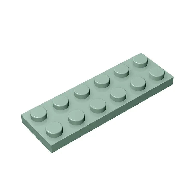 Plate 2 x 6 Building Block | Compatible Building Brick for DIY Creations