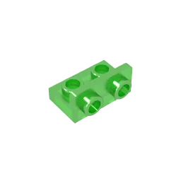 Gobricks GDS-643 Bracket 1 x 2 - 1 x 2 Inverted | Compatible Building Block for Lego 99780