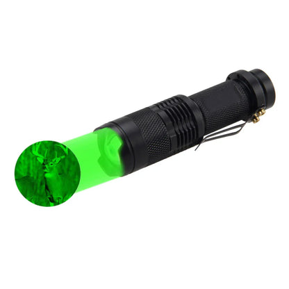Mini LED Flashlight with 670nm Red, Blue, Green Light | Tactical Pocket Flashlight