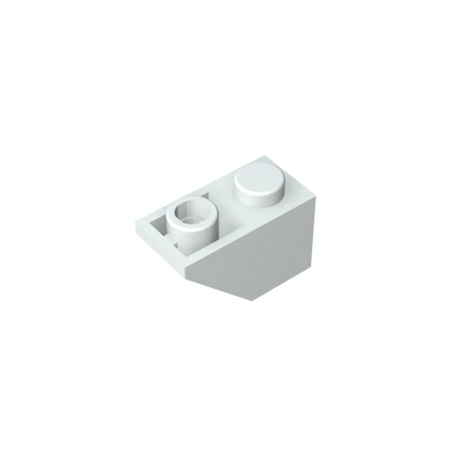 Gobricks GDS-597 Slope, Inverted 45 2x1 | Compatible Building Block for DIY