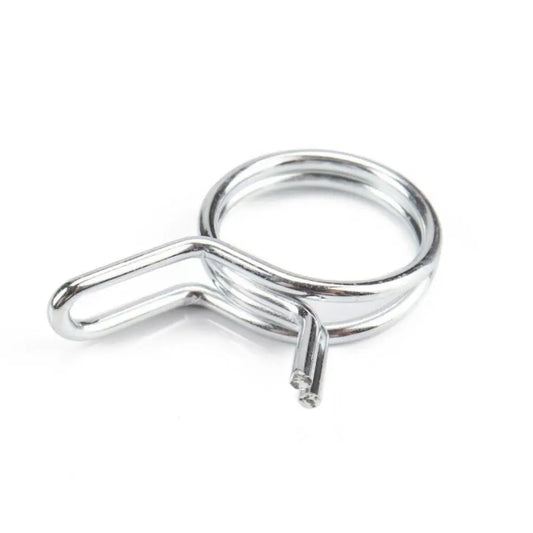 10Pcs Stainless Steel Tube Spring Hose Clamps Kit | Multi-Size Fuel Line Clips