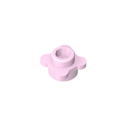 Gobricks GDS-839 Plate Round 1x1 with Flower Edge | Compatible with Lego 33291 28573