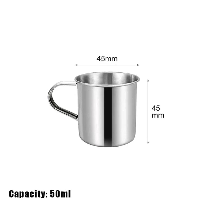 Stainless Steel Coffee Mug with Handle | Unbreakable Travel Cup