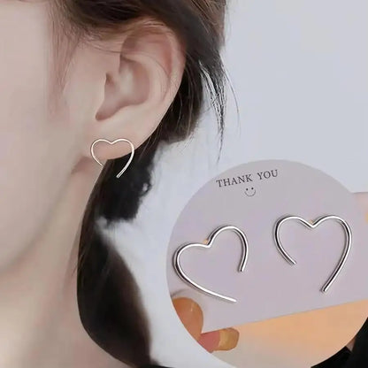Korean Fashion Seven Star Zircon Earrings | Luxury Crystal Stars Stud Earrings