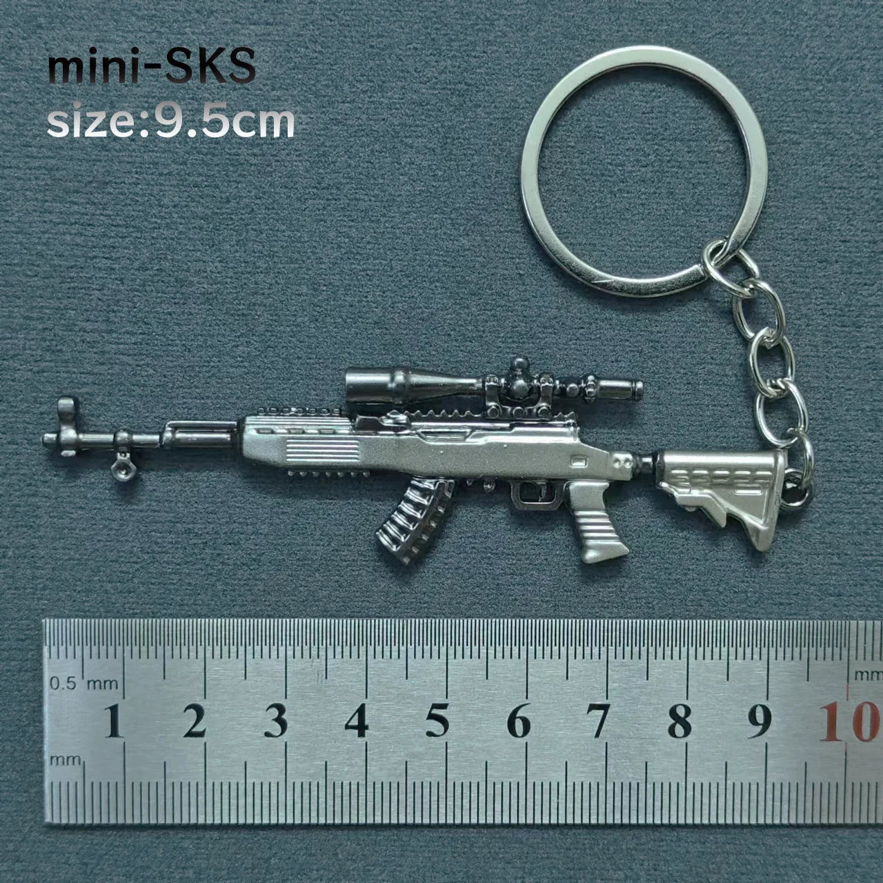 Mini Keychain Pendant 98k Alloy Gun Model | PUBG Battlefield Gift for Men