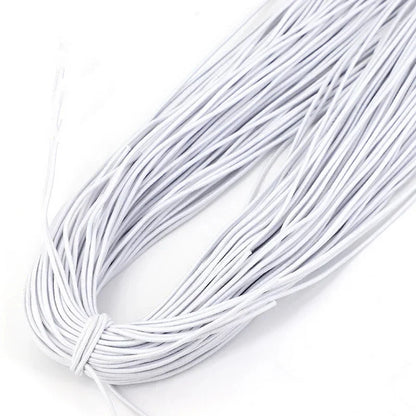 Elastic Thread for Jewelry Making - 1.0mm to 2.5mm, 10 Yards, DIY Beaded Crafting Sewing Accessories