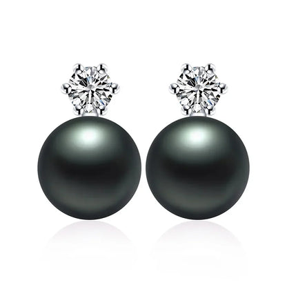 Real Freshwater Pearl Stud Earrings | 100% Genuine AAAA Pearl in 925 Sterling Silver