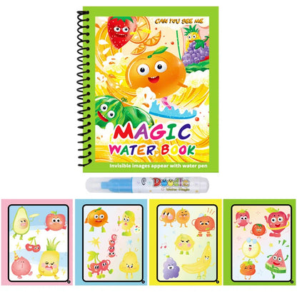 1pc Children's Reusable Water Drawing Book | Mess-Free Magic Coloring Pad