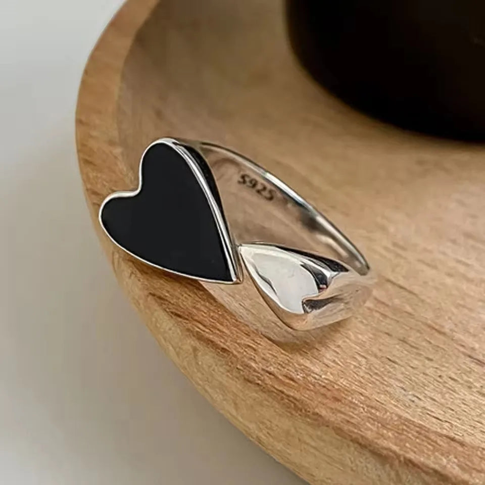 VENTFILLE 925 Sterling Silver Flower Ring | Hollow Out Retro Jewelry for Women