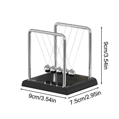 1PC Swinging Magnetic Ball Perpetual Motion Desk Toy Physics Science Desk Fun Toy Swinging Kinetic Balls for Office Decor Gift