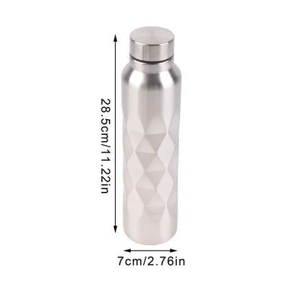 1000ml Stainless Steel Water Bottle | Leak-Proof Sport Flask for Gym, Camping & Travel