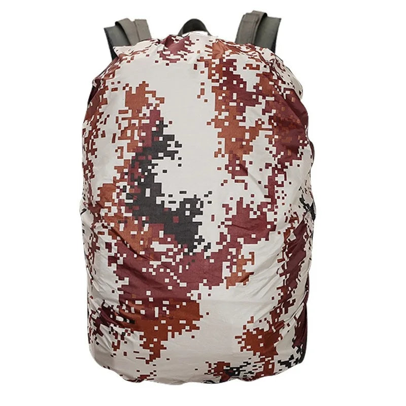 VULPO Waterproof Backpack Rain Cover | Lightweight Hiking Raincoat for 15-25L Bags