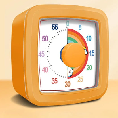 Children's Night Light Visible Learning Timer, 60-minute Countdown Kitchen Accessory Digital Timer for Home and School Supplies