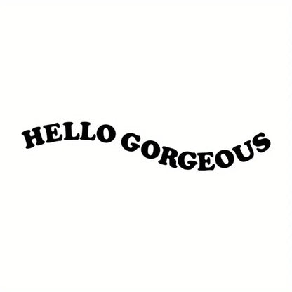 Self-Care Motivational Rearview Mirror Decal | Cute Car Vinyl Sticker