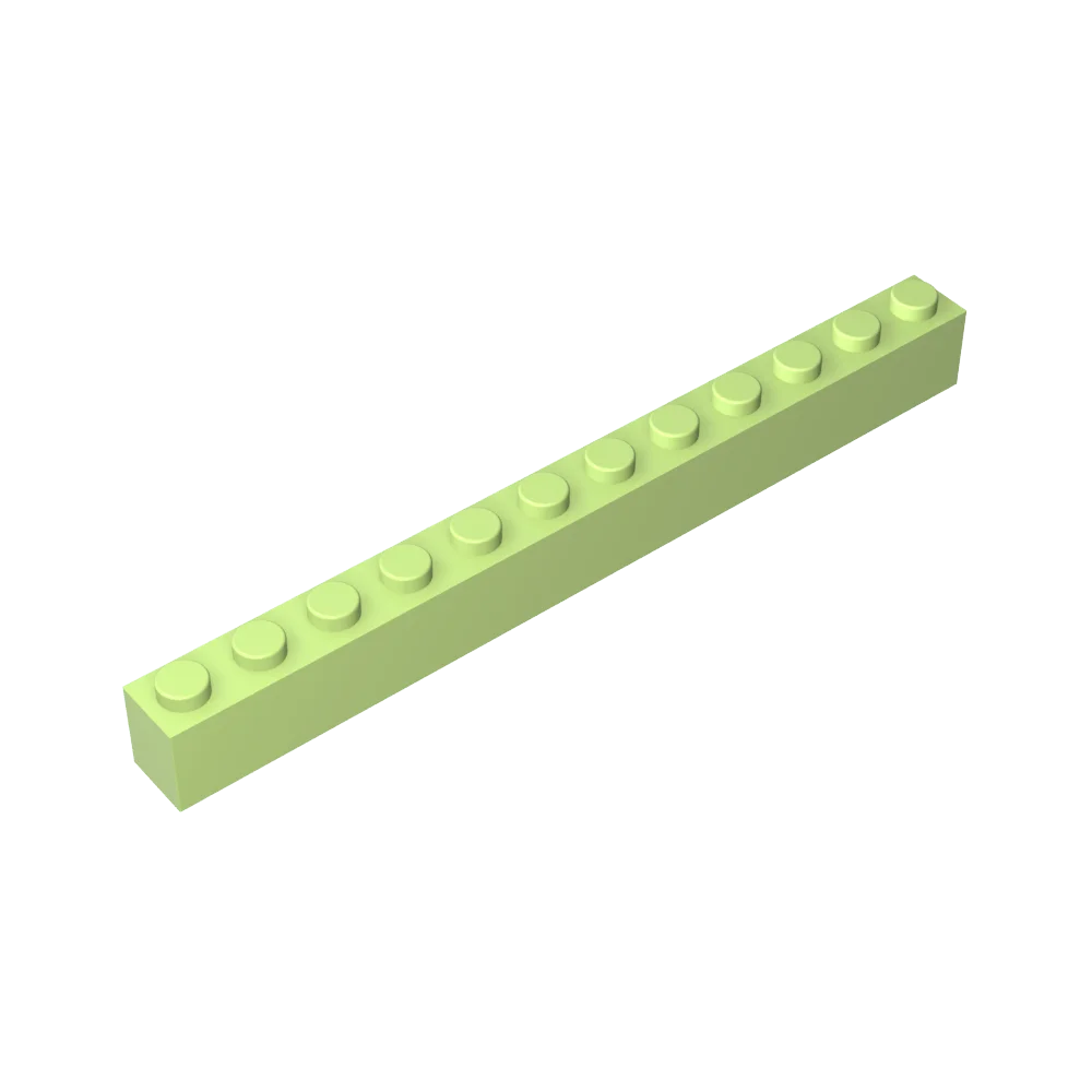 Gobricks GDS-538 Brick 1 x 12 | Compatible Building Block Pieces for DIY Construction