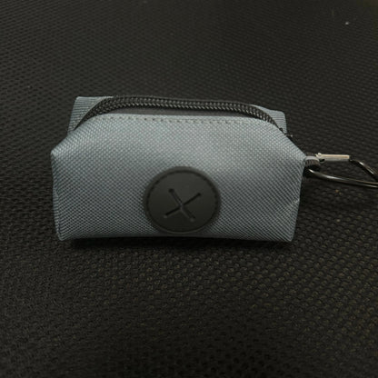 Canvas Dog Poop Bag Holder | Outdoor Pet Waste Bag Dispenser with Carabiner Clip