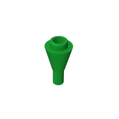 Gobricks GDS-1138 Cone 1 x 1 Inverted with Bar | Building Block for DIY Creations
