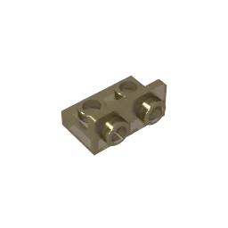 Gobricks GDS-643 Bracket 1 x 2 - 1 x 2 Inverted | Compatible Building Block for Lego 99780